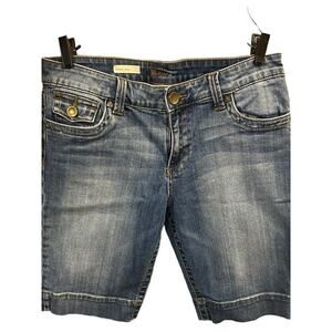 Kut from the Kloth Natalie Bermuda Denim Shorts Women’s size 10